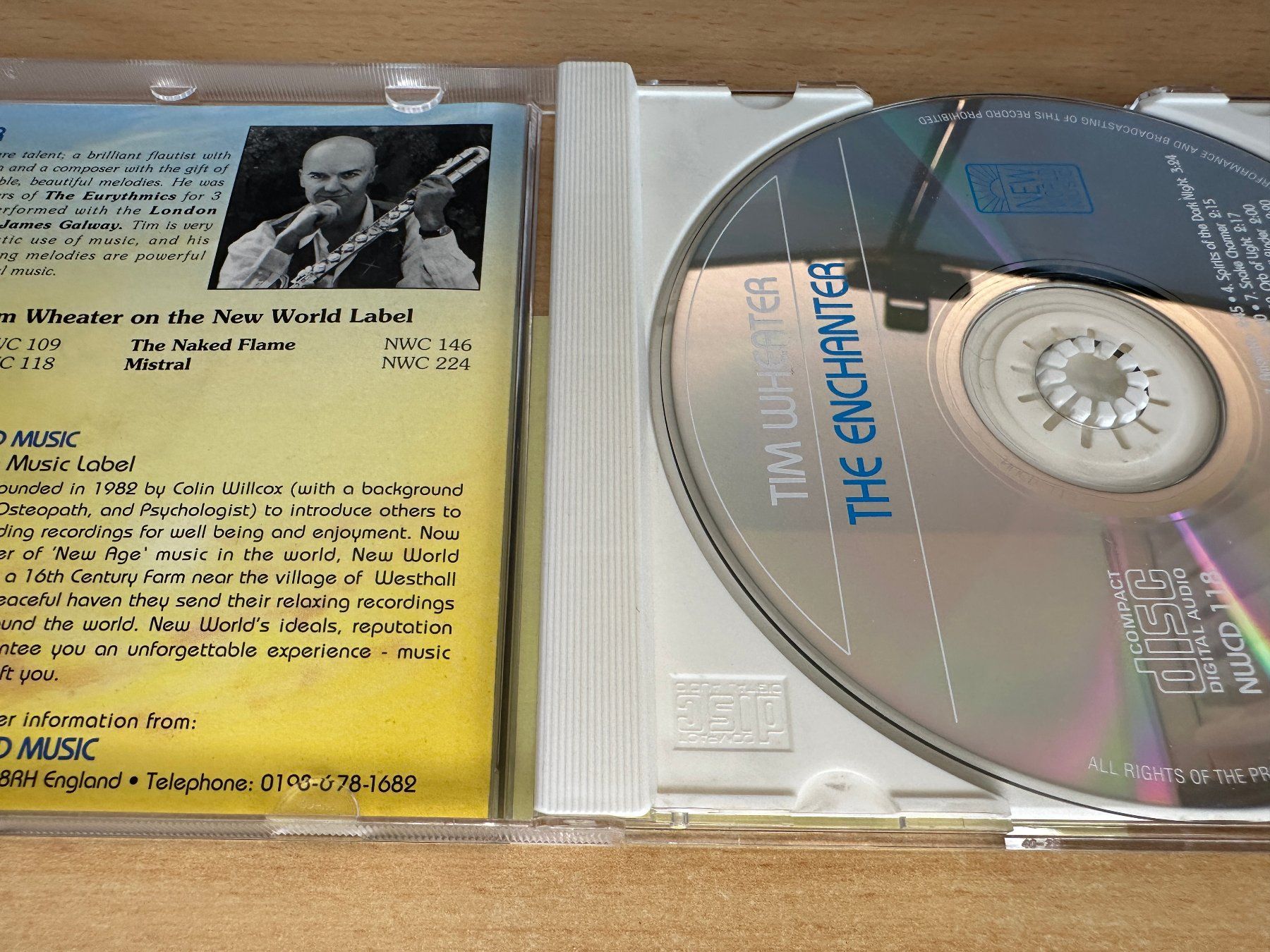 CD: Tim Wheater – The Enchanter – Usato da Rikon im Tösstal venduto da Alpenmutz 2