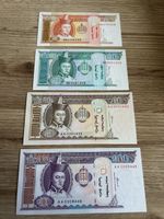 Mongolei 4 Banknoten Set Togrog Unc