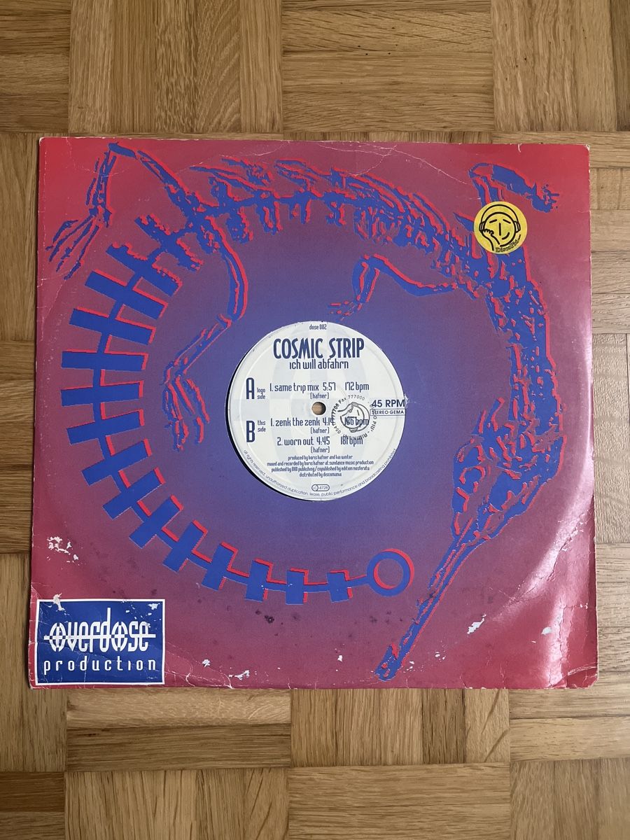 Dischi in vinile: Cosmic Strip Hard Trance Vinyl – Usato da Wangen b. Olten venduto da break72