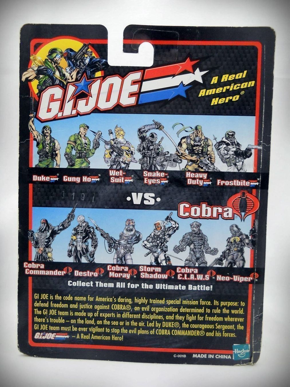 Statuette: GI JOE MIRAGE VS. COBRA VIPER CAMOUFLAGE BY HASBRO 2002 – Nuovo e nell'imballaggio originale da Lugano venduto da YouWantUS 2