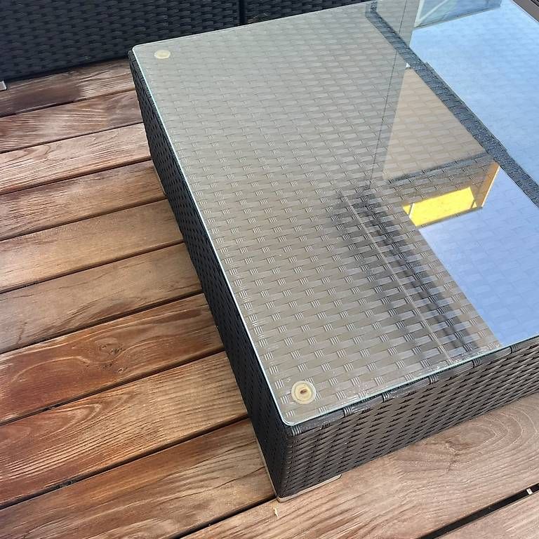 Set de table et chaises: Gartenlounge Dunkelbraun – D'occasion à Utzenstorf par beatriz.ue 4