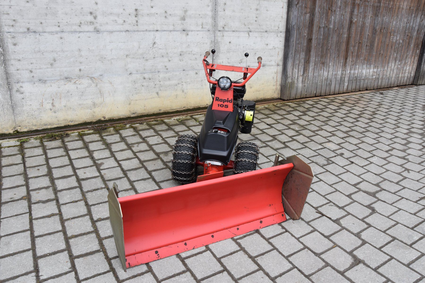 Sgombero neve: Rapid 105 mit Schneeschild – Usato da Trachslau venduto da Vonau 1