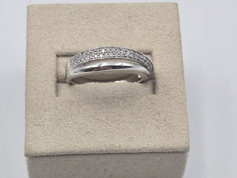 Anelli: Ring Silber 925 Zirkonia Gr. 56 – Nuovo e nell'imballaggio originale da Zug venduto da gold.schmuck