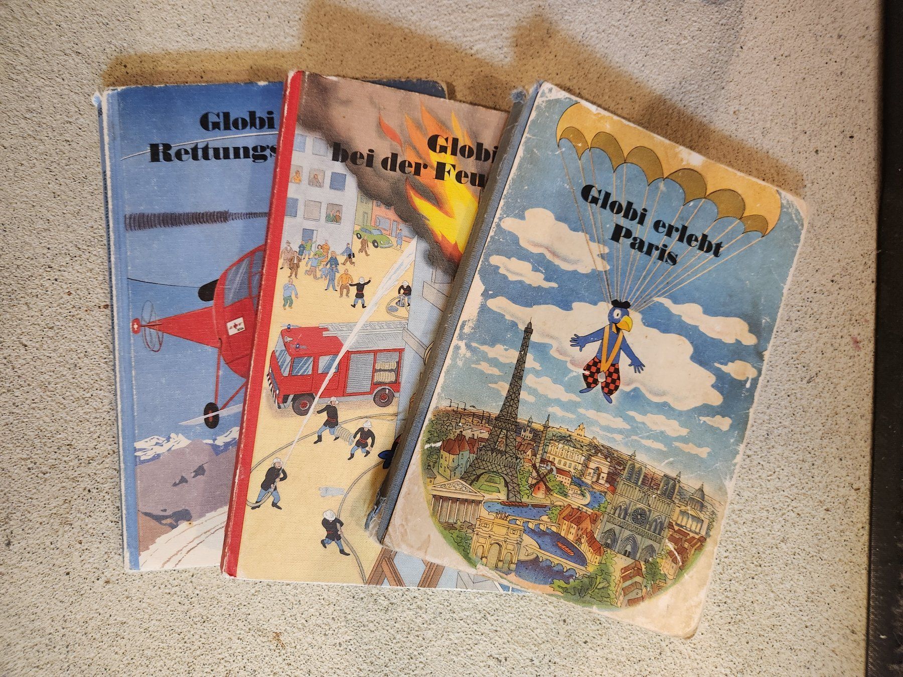 Bücher: 3 Globibücher mit Kinderpuzzle – Gebraucht aus Dorf von Jea1900