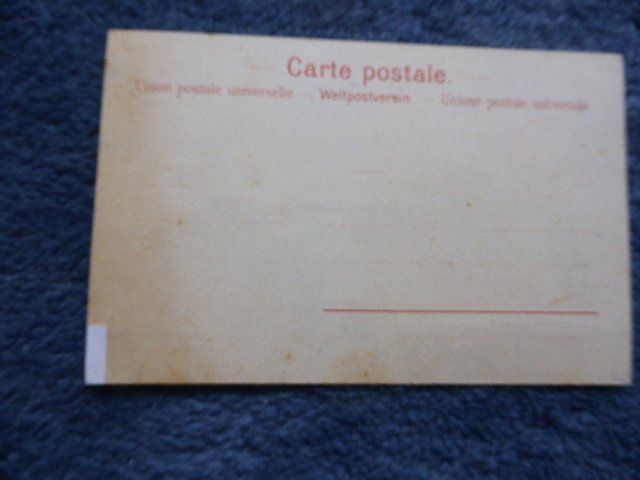Ansichtskarten: Basel,A.Kaelin-Oel-Importe,Werbe-Litho "Vulkan",Briefmarken – Gebraucht aus Lausen von liesfisch 1
