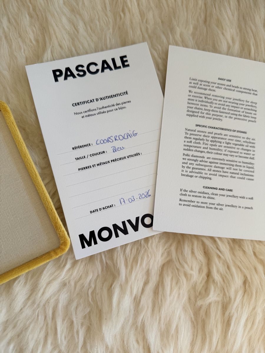 Catenine: Collier pascale monvoisin neuf – Nuovo e nell'imballaggio originale da Lausanne venduto da Meganelausanne 1
