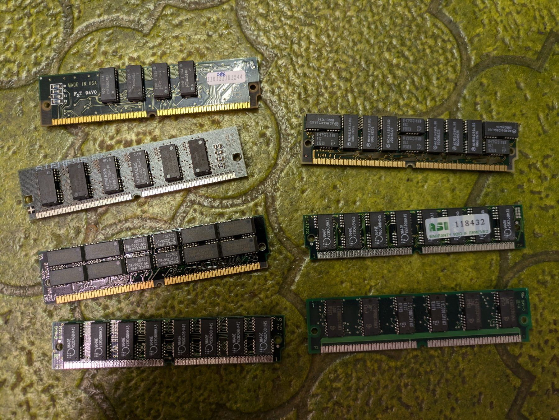 Memoria / RAM: Diverse PS/2 RAM Module – Usato da Widen venduto da Thomson4 1