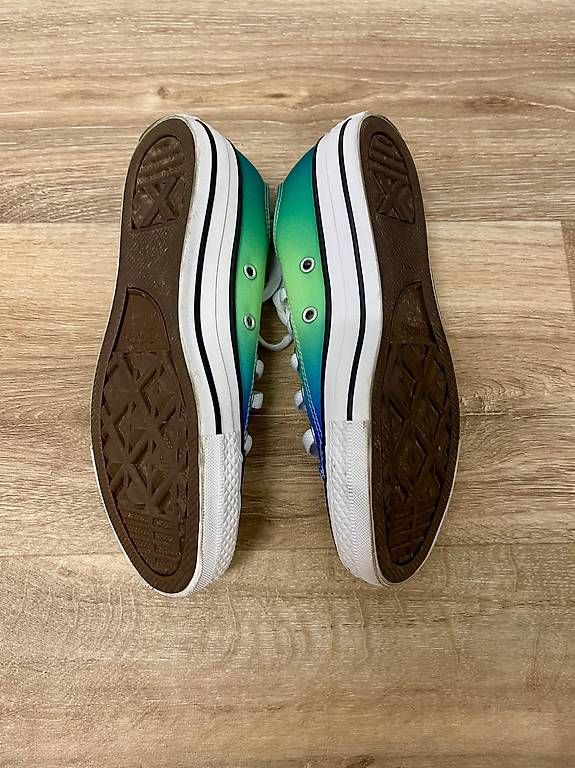 Converse Scarpe da donna: Converse Chuck Taylor All Star low blue/green – Usato da Bibern SO venduto da LL_Cowgirls 3