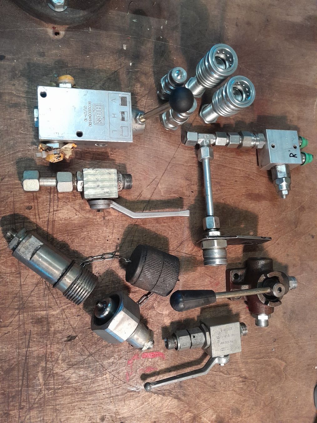 Traktoren: Diverse Hydr.teile – Gebraucht aus steg von moha66