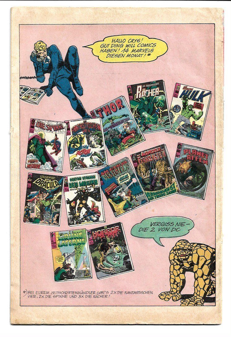 Fumetti: Die Spinne Williams Verlag 1976 Band 64, Marvel Comic – Usato da Winterthur venduto da Wolfensberg 1