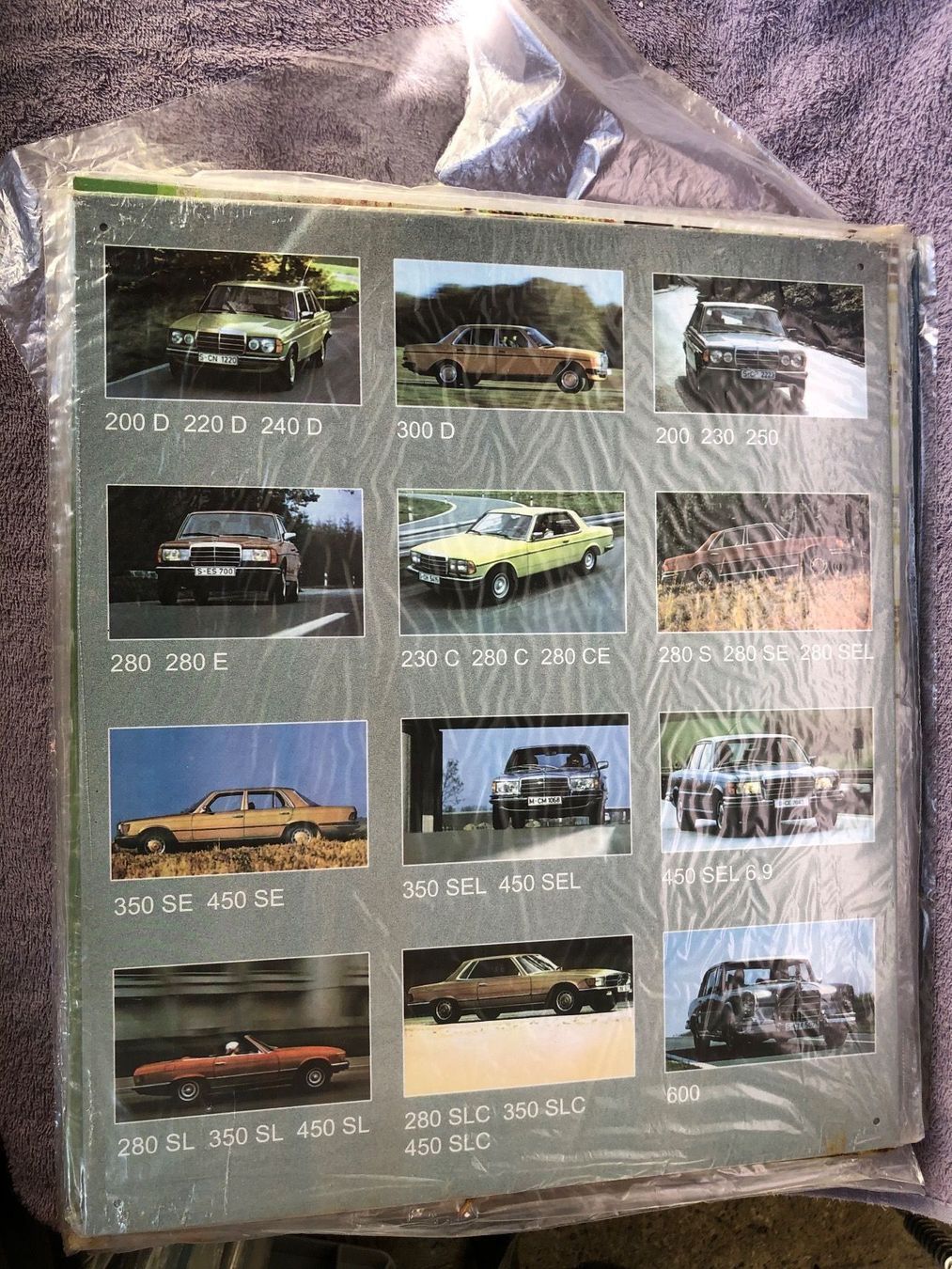 Insegne: Mercedes-Benz w123 w107 w116 Oldtimer – Usato da Reinach AG venduto da rares75