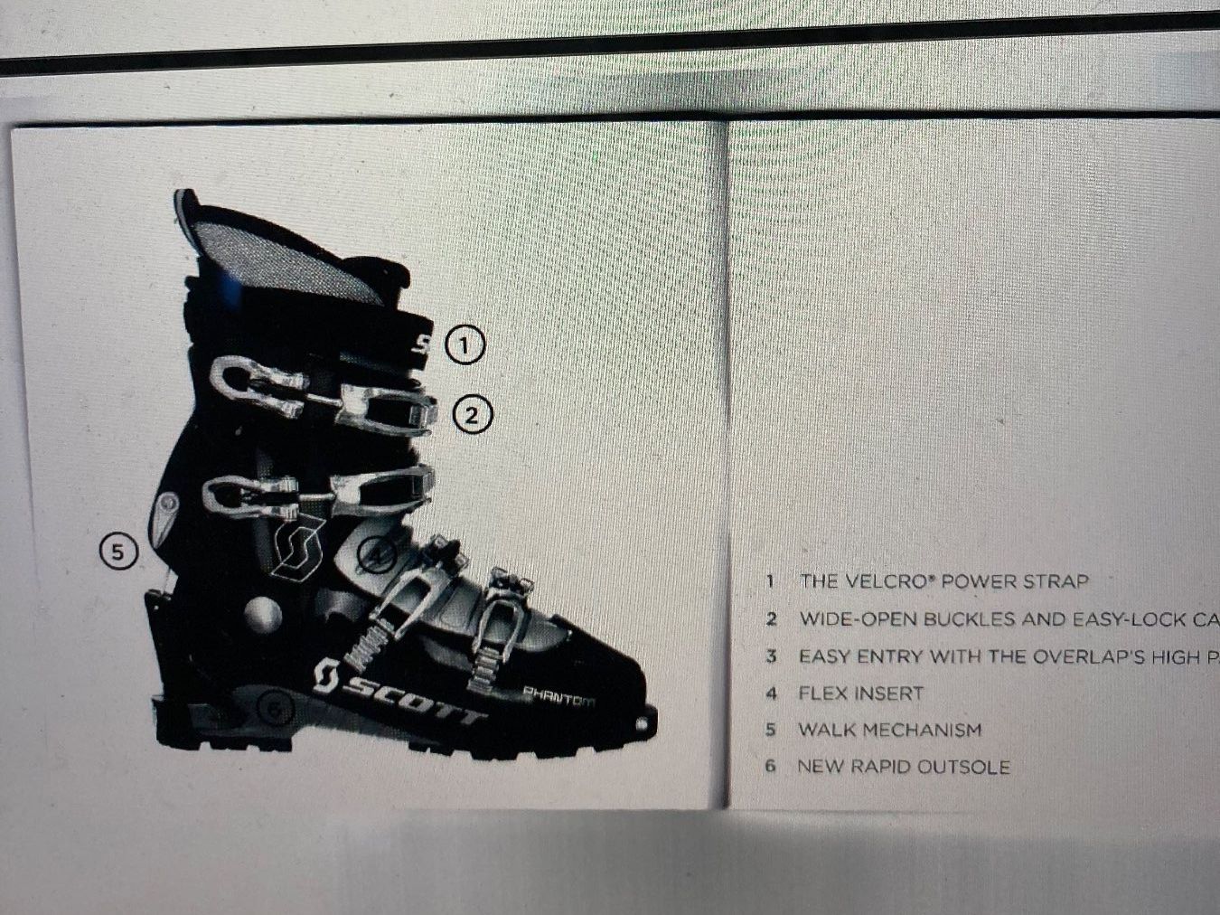 Scott Chaussures hommes: Ski Tourenschuhe Scott – D'occasion à Binningen par ropost 8