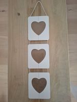Fotorahmen mit 3 Herzen