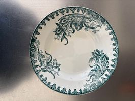 Deux Assiettes Creuse en terre de fer