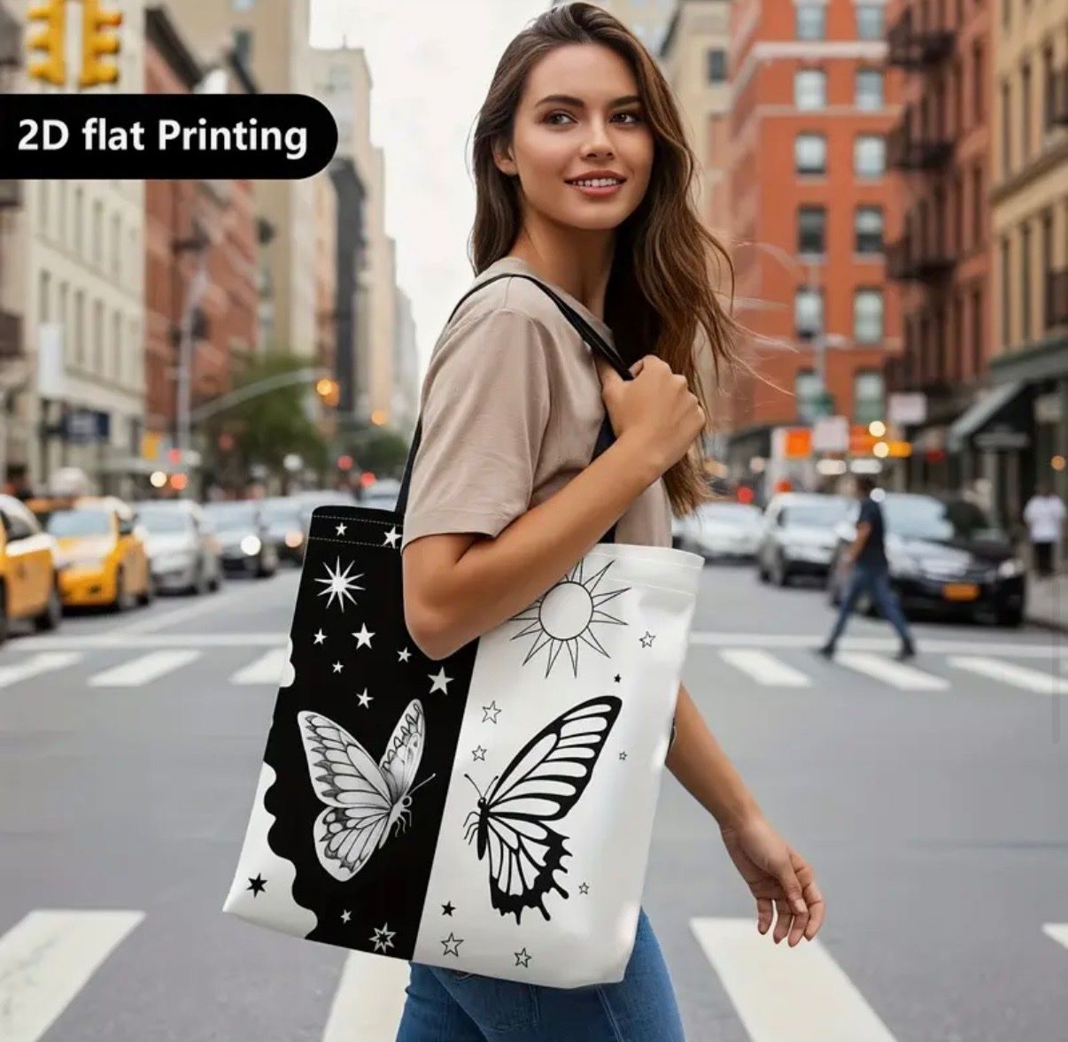 Borse da donna: Tasche: Umhängetasche-Beutel-Bag-Schmetterlinge – Nuovo e nell'imballaggio originale da Teufenthal AG venduto da MeineSchatztruhe