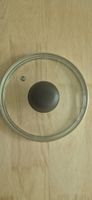 Glasdeckel Pfanne Edelstahl mit Griff Durchmesser 16cm guter