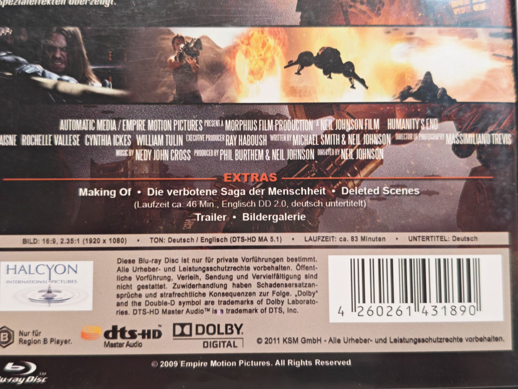 Alle DVDs: Humanity's End - Das Ende naht – Gebraucht aus Liestal von Kratzilla 3