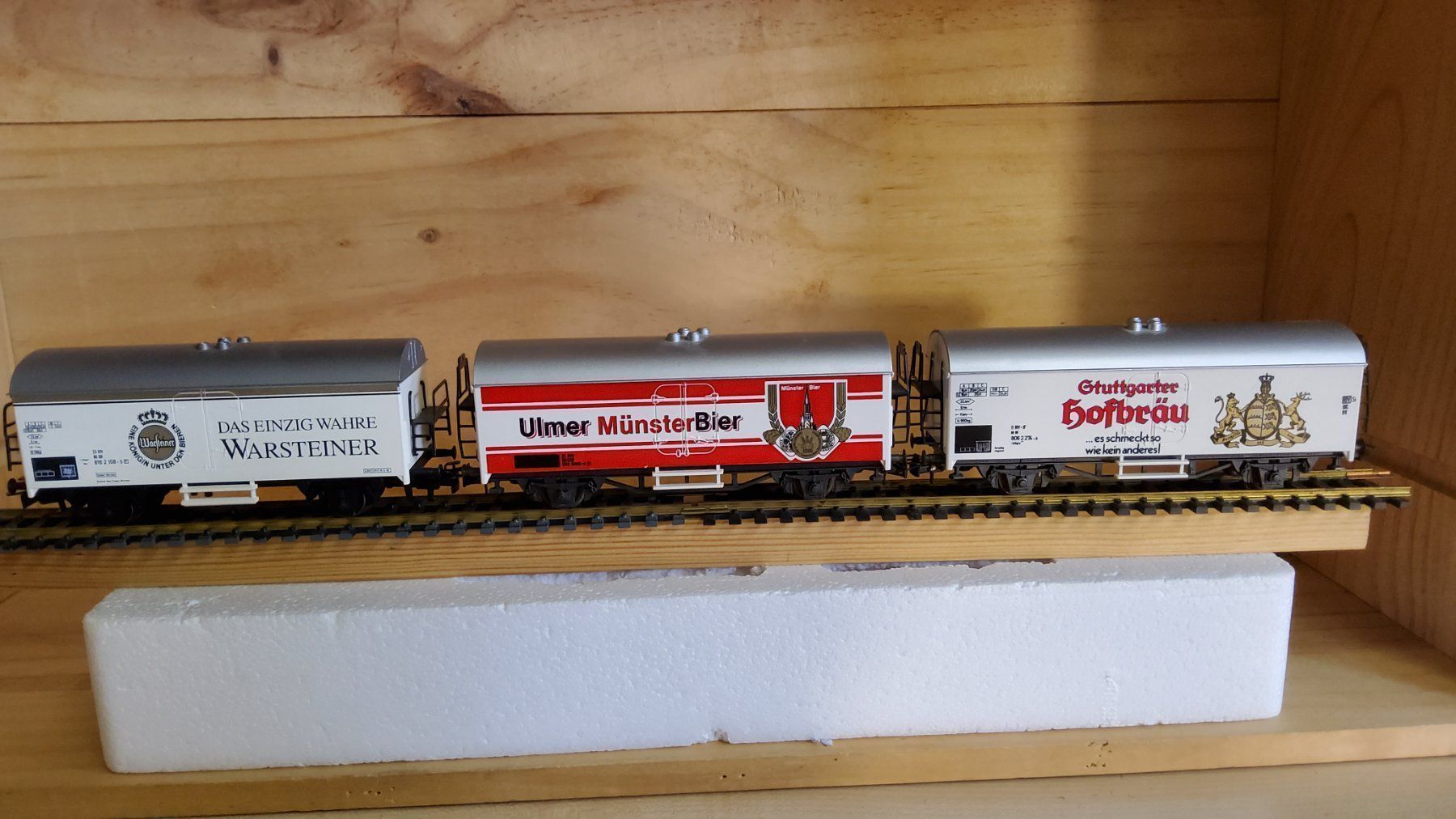 Modelleisenbahnen: Modelleisenbahn "3 Güterwagen" H0 Baur – Gebraucht aus Grüningen von VENOM59 1