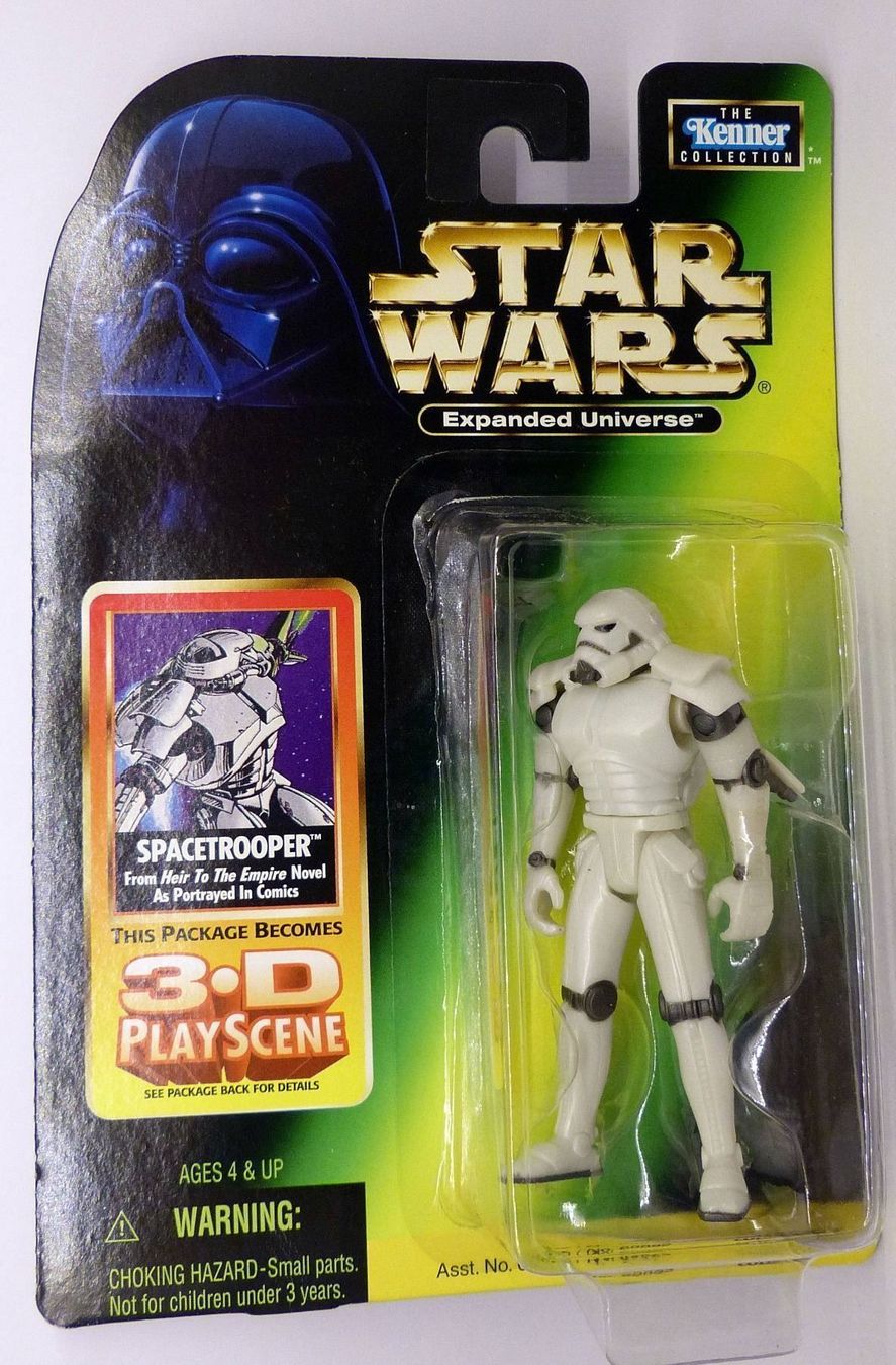 Figuren: STAR WARS SPACETROOPER EXPANDED UNIVERSE BY KENNER 1998 – Neu und originalverpackt aus Lugano von YouWantUS