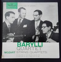 Mozart Barylli Quartet String Quartets K.155/158 Westminster