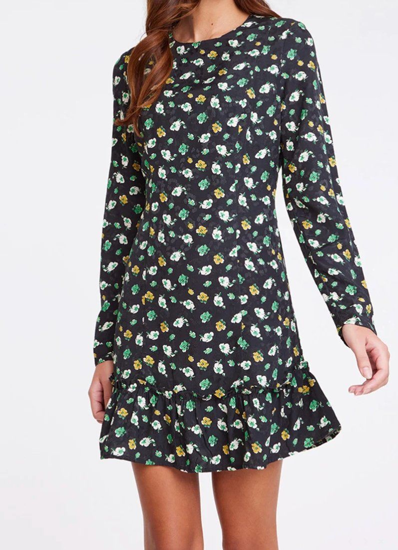 Kookai Kleider: Robe patineuse à fleurs - Neuve, Taille 38 – Neu und originalverpackt aus Genève von dre_gk92