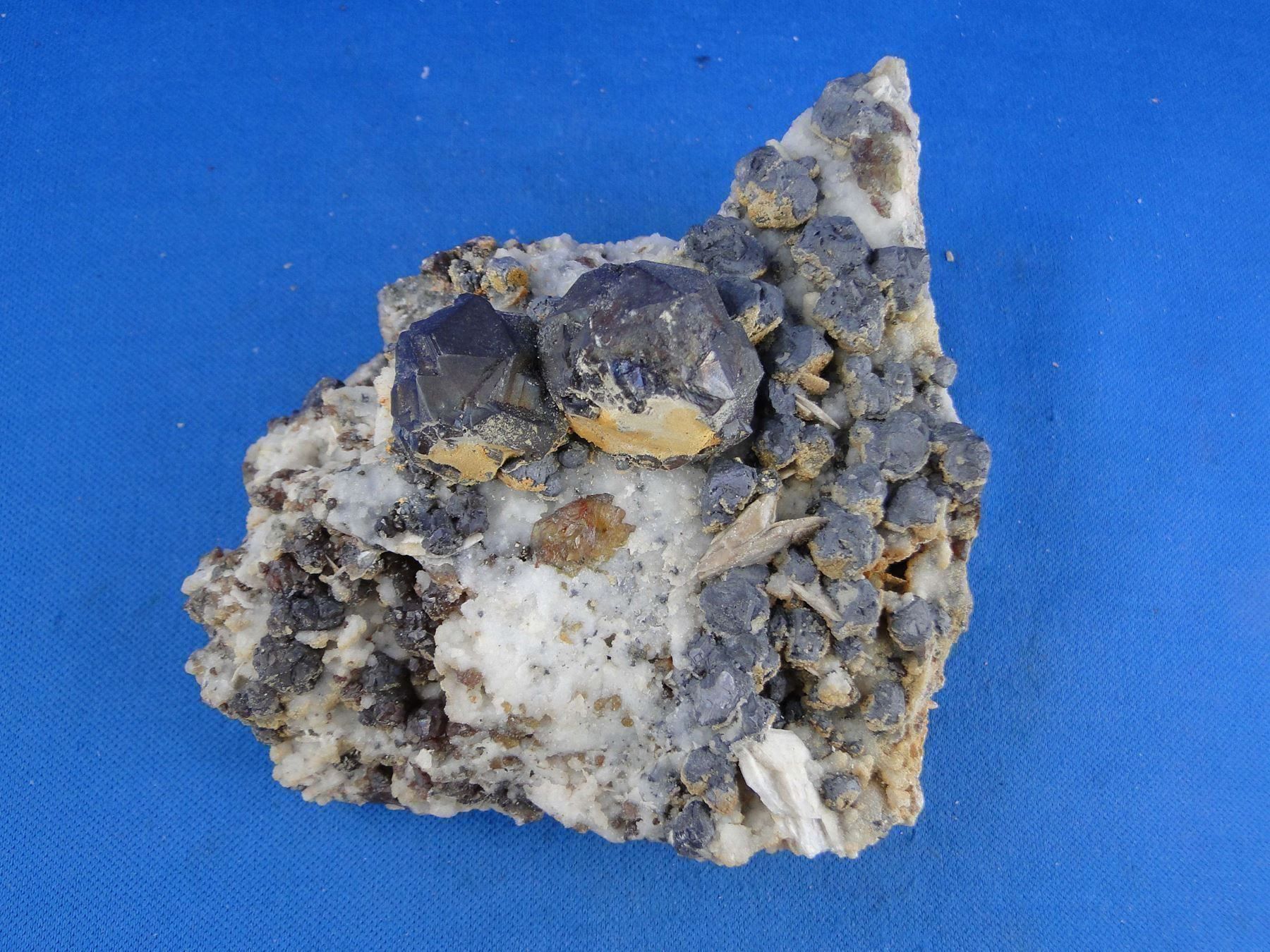 Minerali & Pietre curative: Sphalerit var Cleiophane und Galena – Usato da Schinznach Bad venduto da Demerald 9