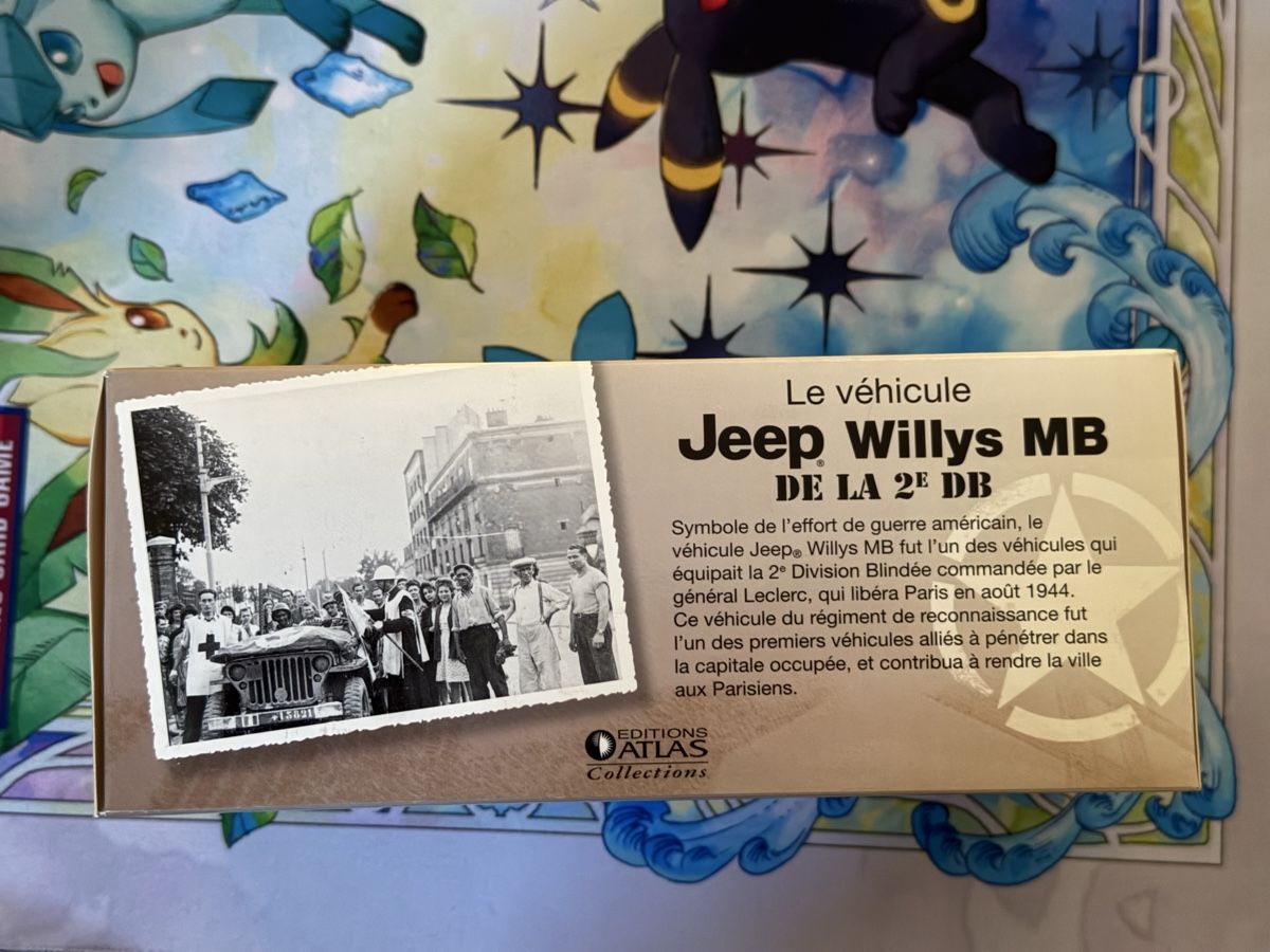 Willys Modellini d'auto: Jeep Willis MB - Atlas Collection – Nuovo e nell'imballaggio originale da Uvrier venduto da sauma85 2