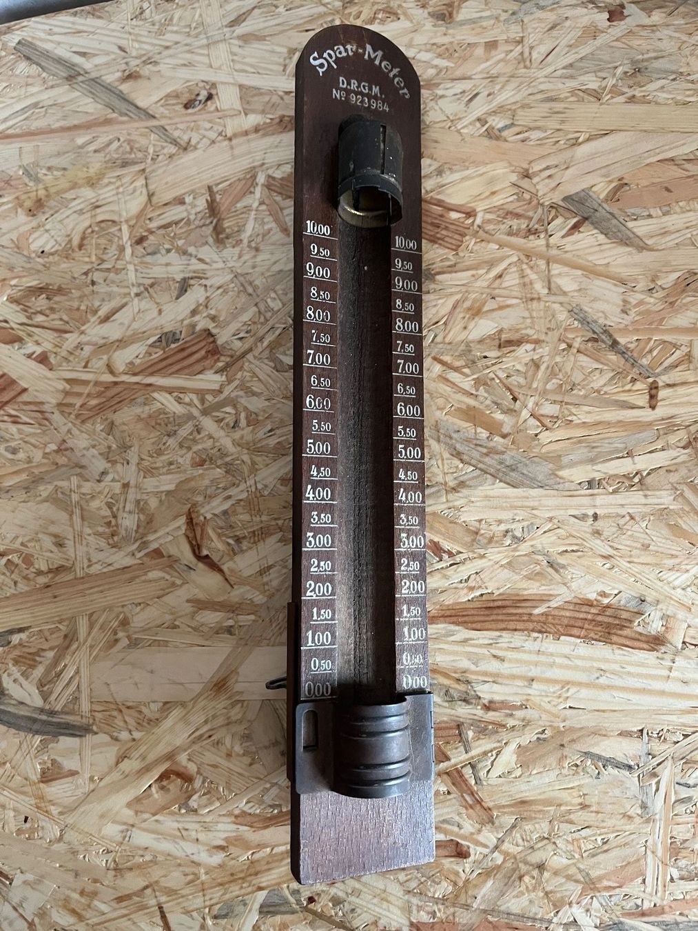 Sonstiges für Haushalt & Wohnen: ANTIKER SPAR METER HOLZ 1940 ORIGINAL ABSCHLIESSBAR – Gebraucht aus Balterswil von MR_FEELGOOD