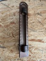 ANTIKER SPAR METER HOLZ 1940 ORIGINAL ABSCHLIESSBAR