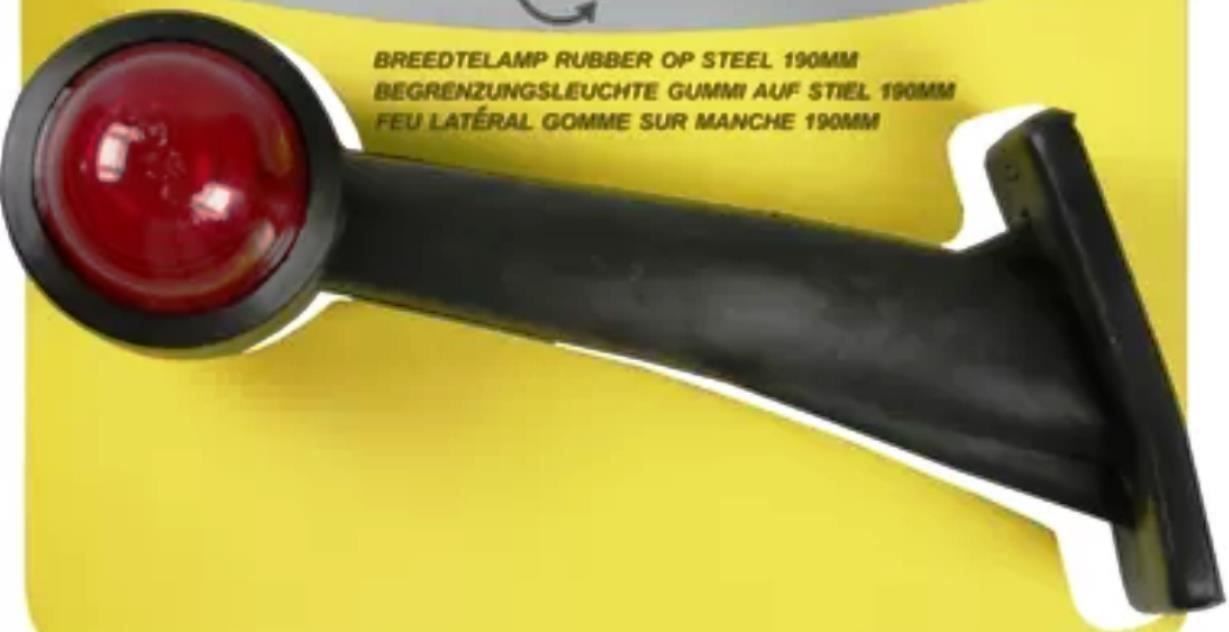 Lampen: 2er x Kfz-Begrenzungsleuchte  rot/weiss – Neu und originalverpackt aus St. Gallen von schnaeppchen-preise 1