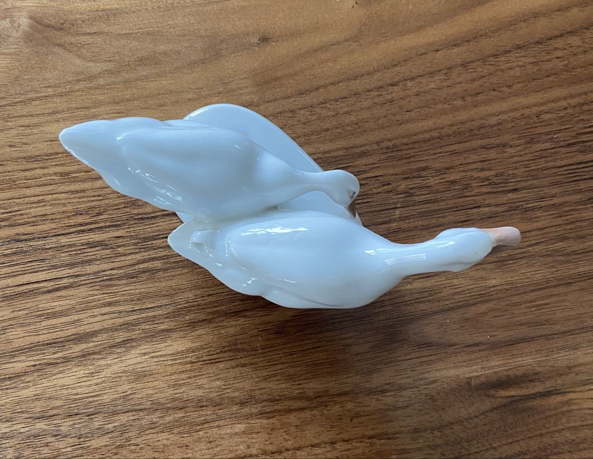 Rosenthal Statuette: Gänsepaar Rosenthal – Usato da Glattfelden venduto da Gid0 5