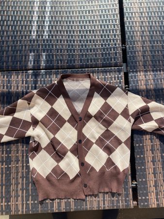 Gilet marron femme taille M
