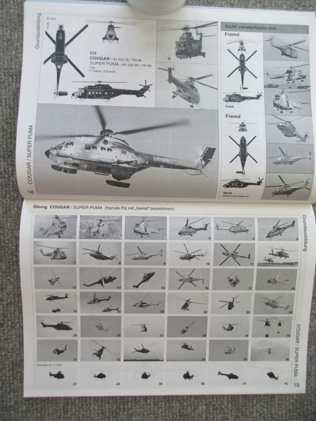 Libri: Reglement der Schweizer-Armee "FLUGZEUGERKENNUNG" Neuwertig – Usato da Schafisheim venduto da reno007 5