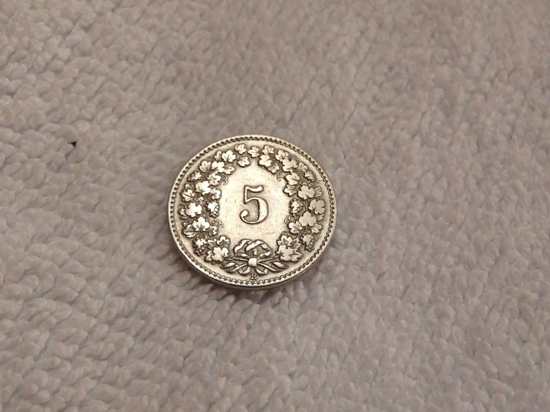 Tutti le monete: 5 centimes/rappen 1917 – Usato da Nyon venduto da Ilmi09 1
