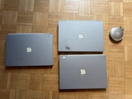 3x PowerBook G4 Titanium defekt