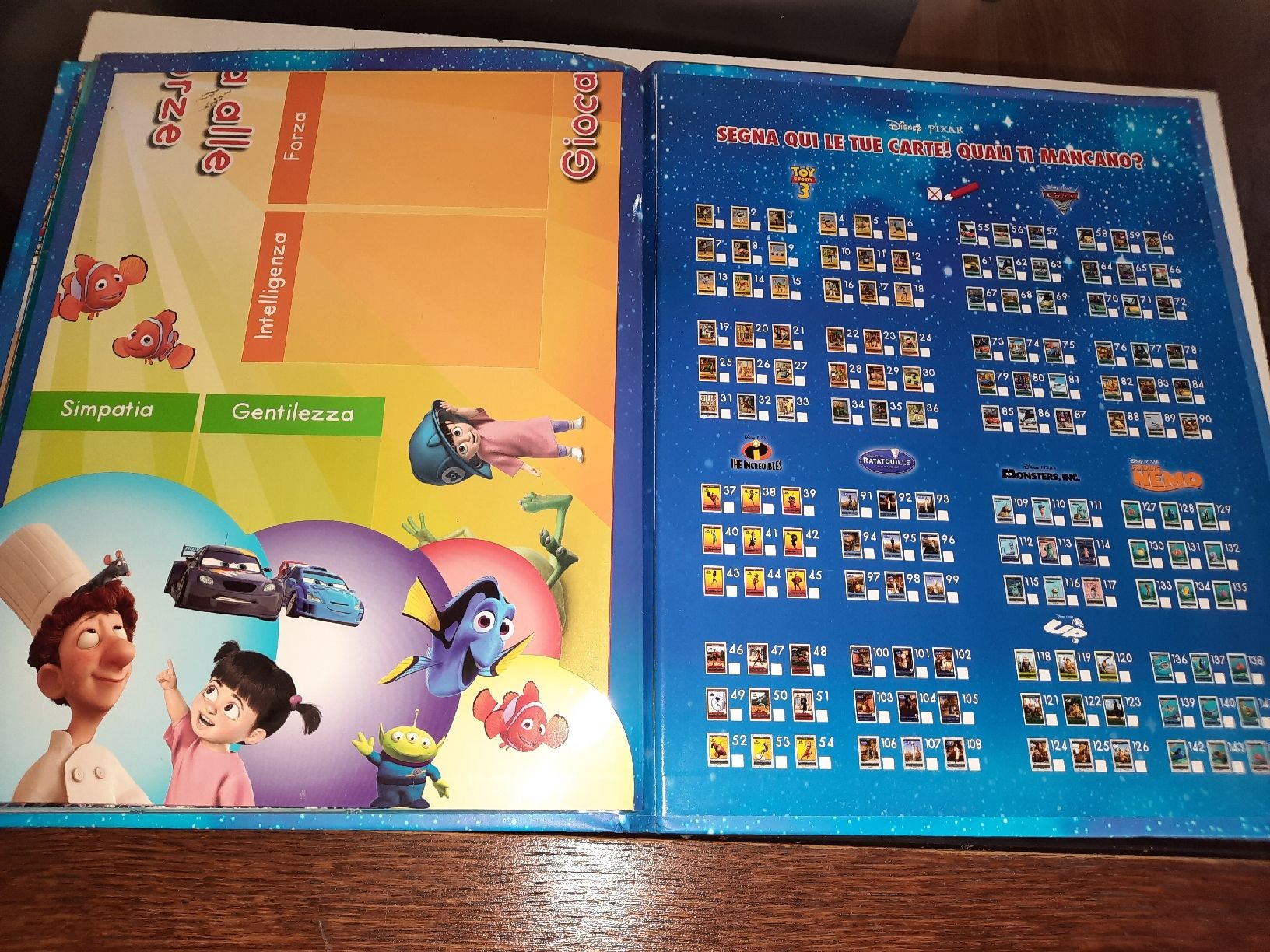 Album: album Esselunga Disney Pixar completo – Nuovo (secondo la descrizione) da Biasca venduto da Old_6blh 6