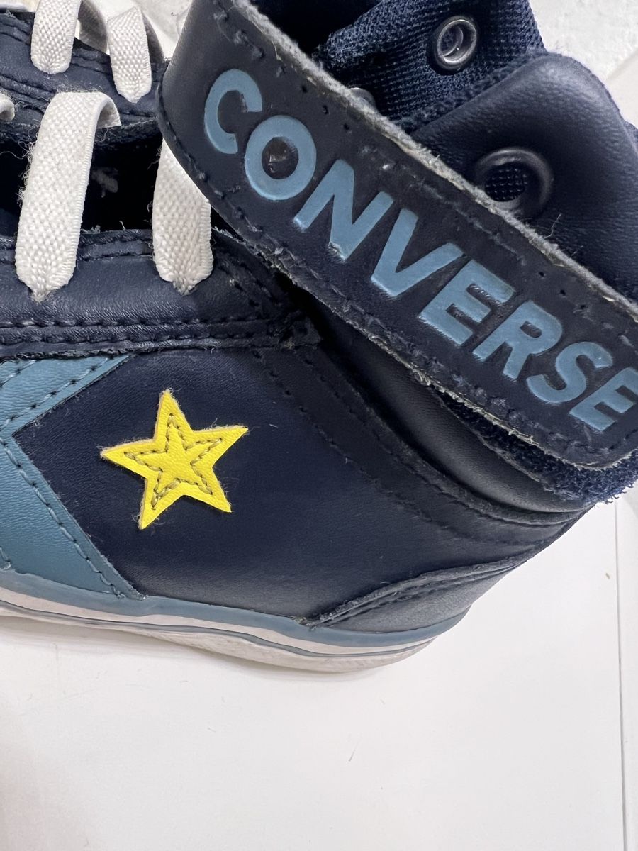 Converse Scarpe per ragazzi: CONVERSE LEDER SNEAKERS NAVY GR 30 – Usato da Basel venduto da theo-g77 1