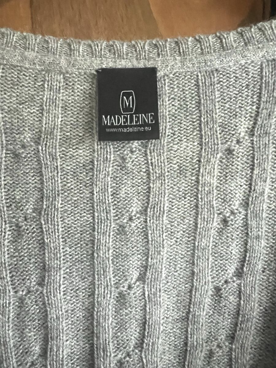 Madeleine Maglioni & Felpe: Pull Gris Madeleine 100% Cachemire T. 38/40 – Usato da Porrentruy venduto da SYANKA 4
