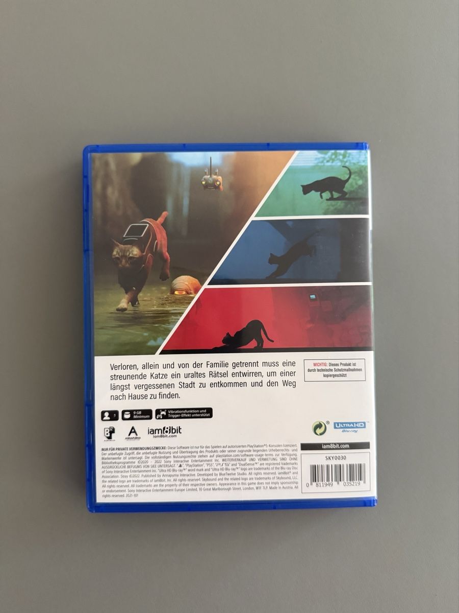 Sony Jeux: Stray PlayStation 5 Game – Neuf (Voir description) à Dübendorf par Cztephan 1