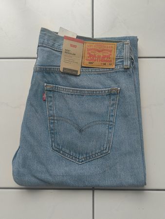 Levi's Jeans 505 Regular blau W38 L32 neu mit Etikett
