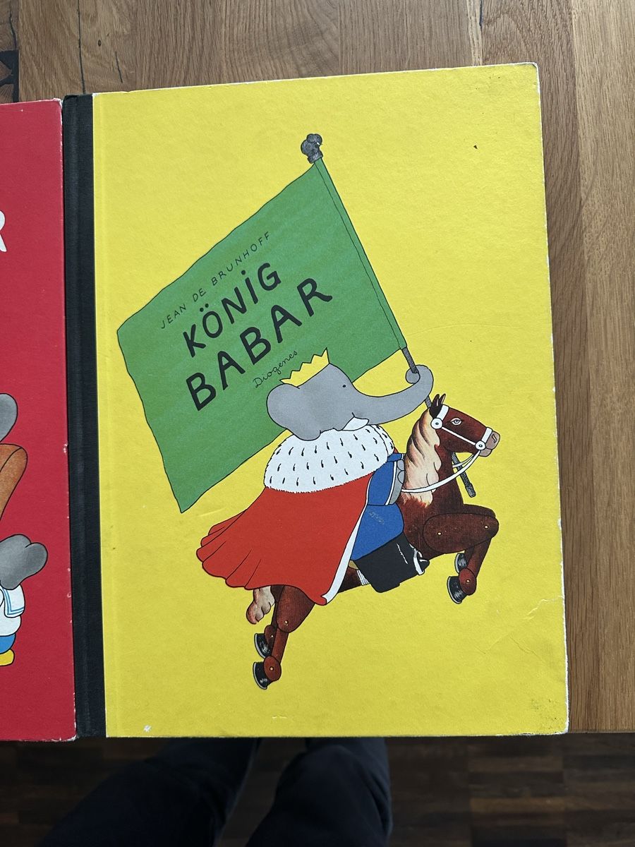 Libri: Babar Bücher Sammlung, Jean de Brunhoff – Usato da Ebikon venduto da Gaenggeliwaar 1