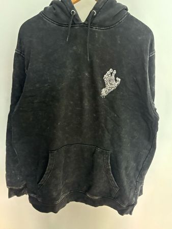 Santa Cruz Kapuzenpullover schwarz guter Zustand Gr. L