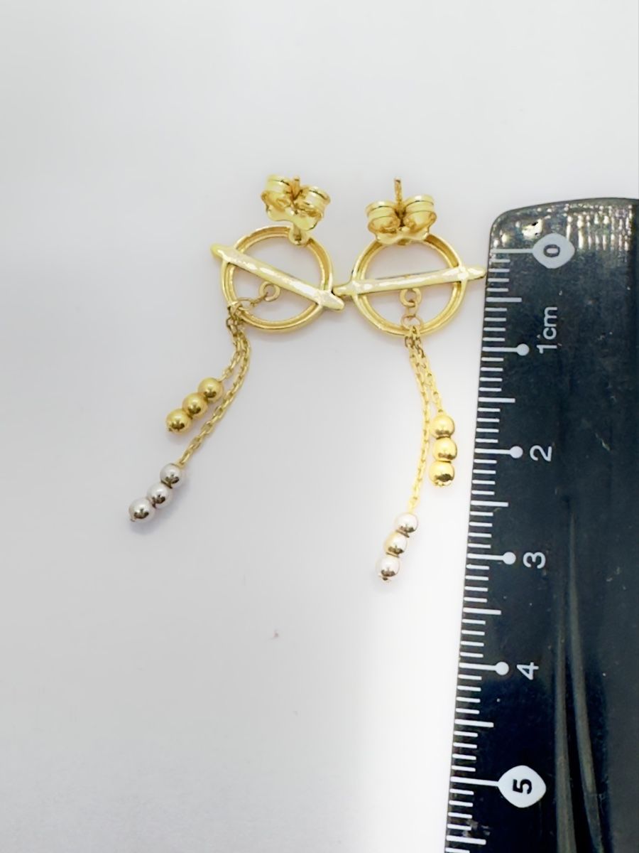 Orecchini pendenti & Orecchini a lobo: 750/18 Karat Gold Ohrstecker NEU – Nuovo e nell'imballaggio originale da Murg venduto da MTGold 2