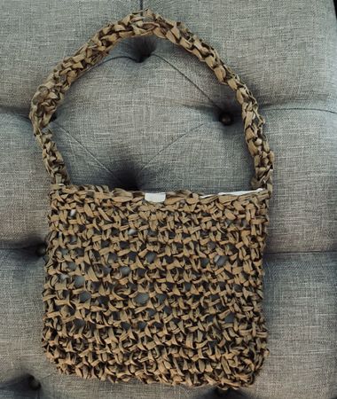 Handtasche beige Sommer Tasche Damen Neu