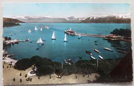 Lausanne-Ouchy, Le Port et les Alpes