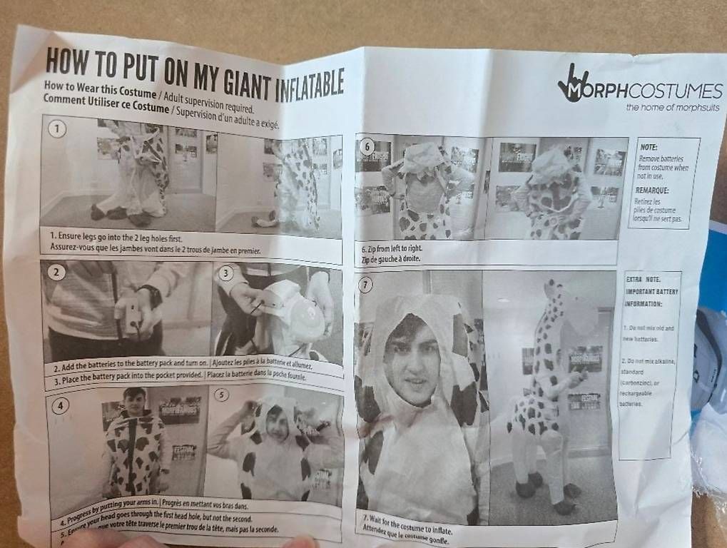 Costumi: Costume Panda Géant – Nuovo e nell'imballaggio originale da Vérossaz venduto da fla_hy7g 2