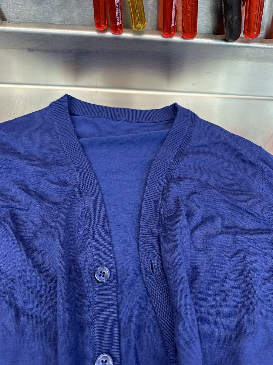 Maglioni & Felpe: Cardigan John Richmond blau – Usato da Schwende venduto da weesli 3