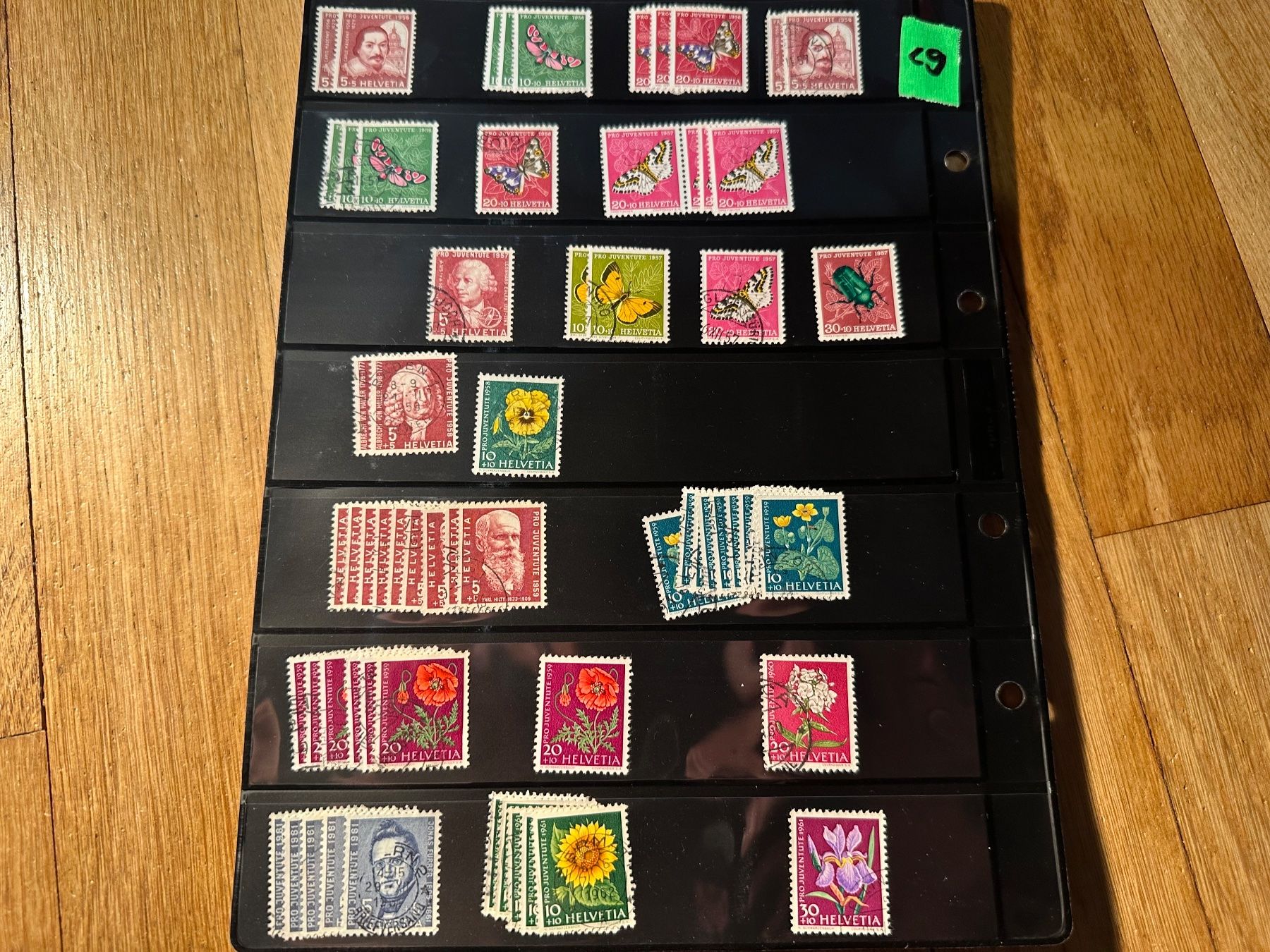 Tutti i francobolli: Schweiz Pro Juventute ab 1939 Sammlung – Usato da Stettfurt venduto da 2442 1