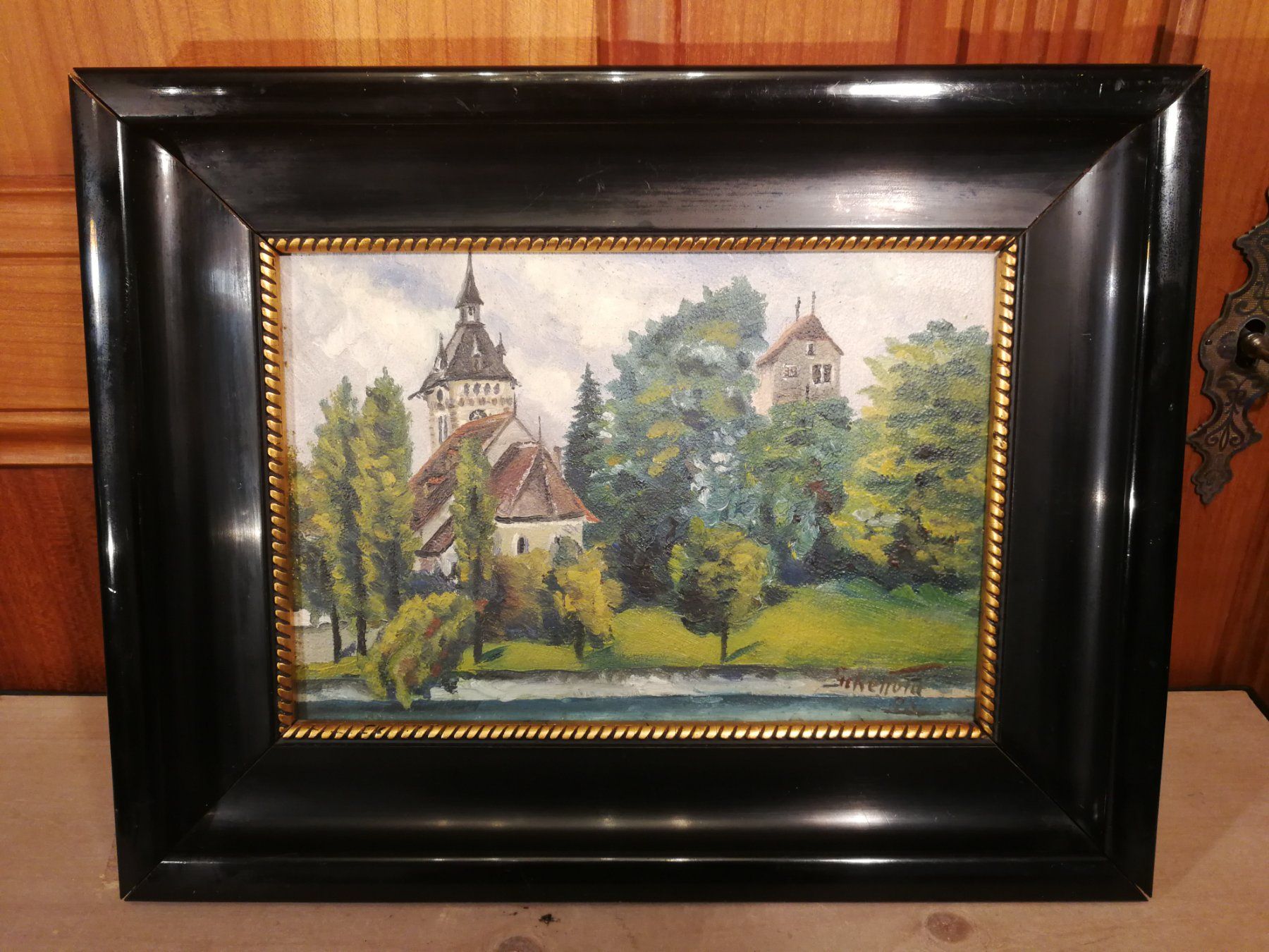 Dipinti: Gemälde Katholische Kirche Arbon – Usato da Wagenhausen venduto da Simbad 2