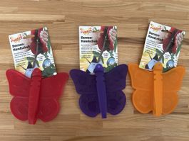3 Stück Papillon Dornen-Handschuh für Gartenarbeit - 